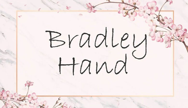 Bradley Hand Font