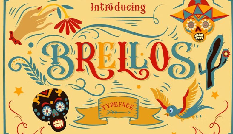 Brellos Typeface Font