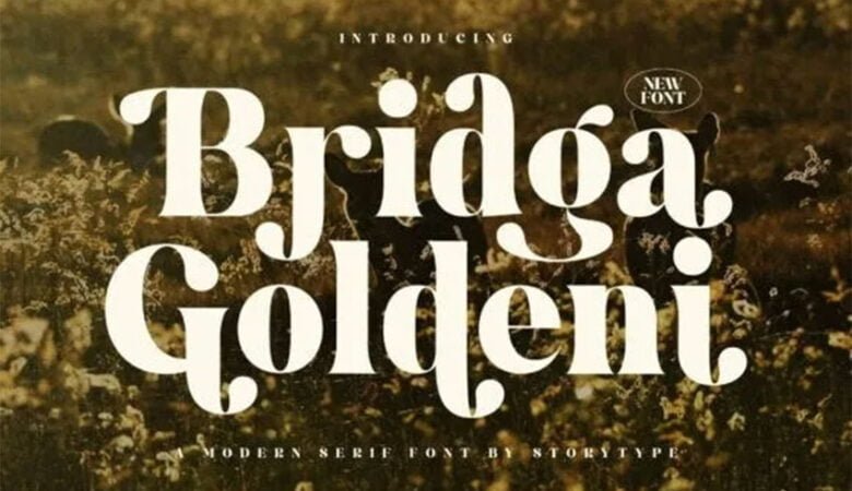 Bridga Goldeni Font