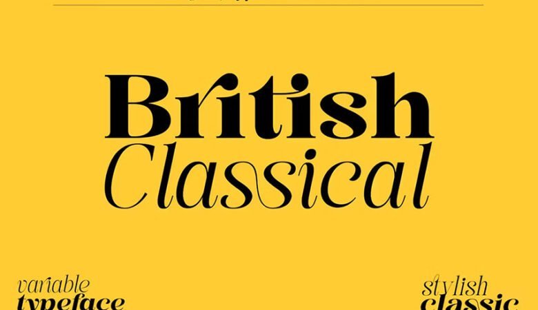 British Classical Font