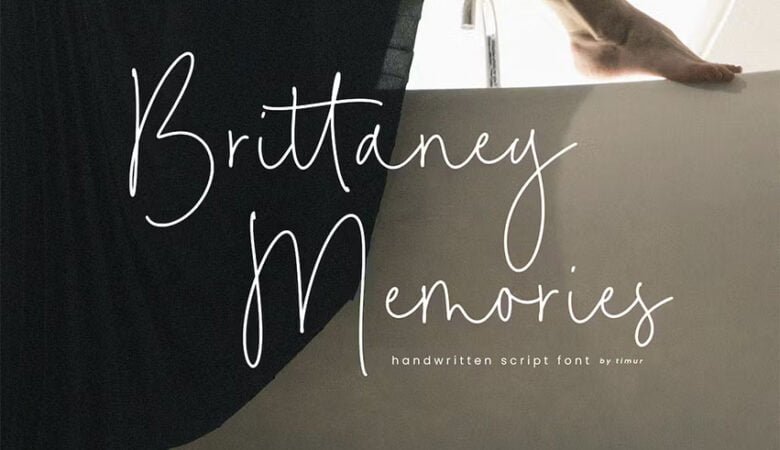 Brittaney Memories Font