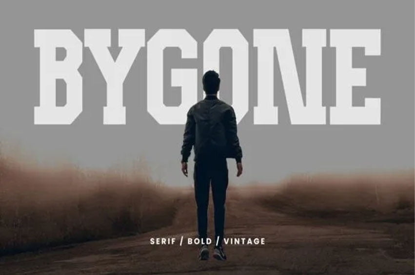 Bygone Font - FreeDaFonts