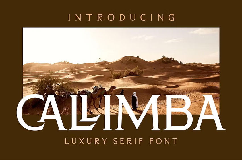 Callimba Serif Font