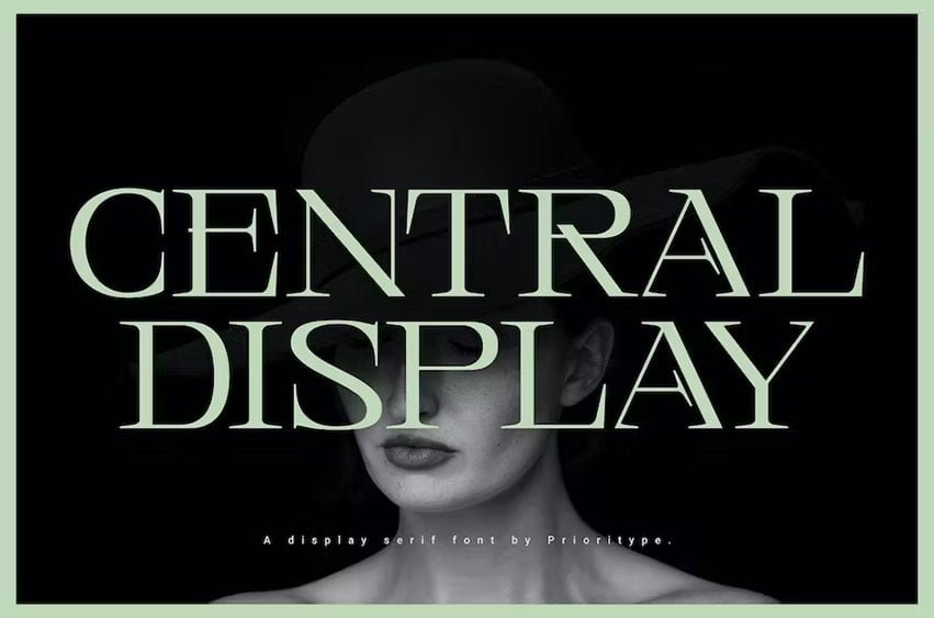 Central Display Font