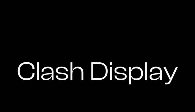 Clash Display Font Family