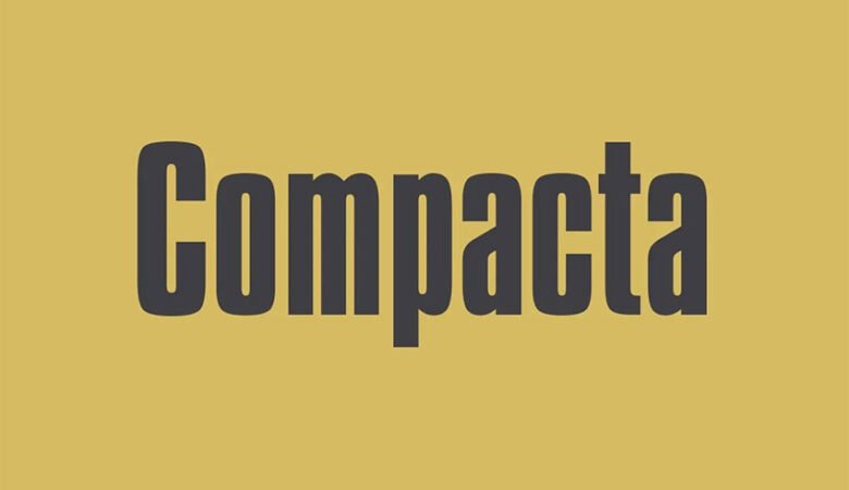 Compacta Font