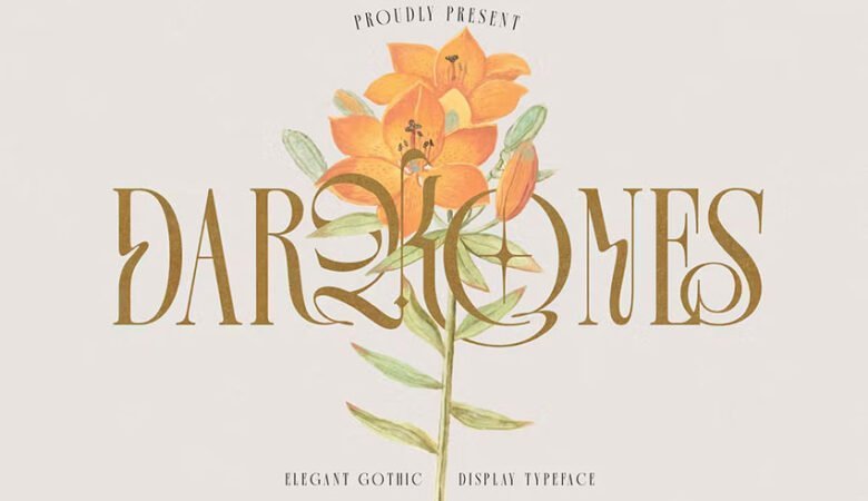 Darkones Typeface Font