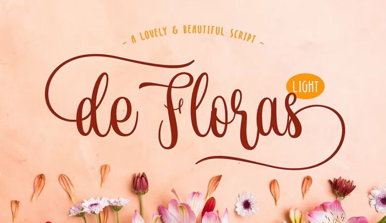 De Floras Light Font