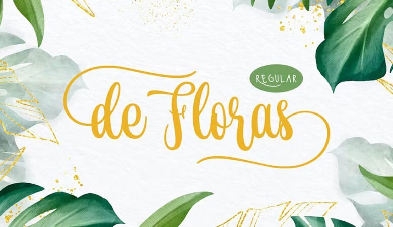 De Floras Regular Font