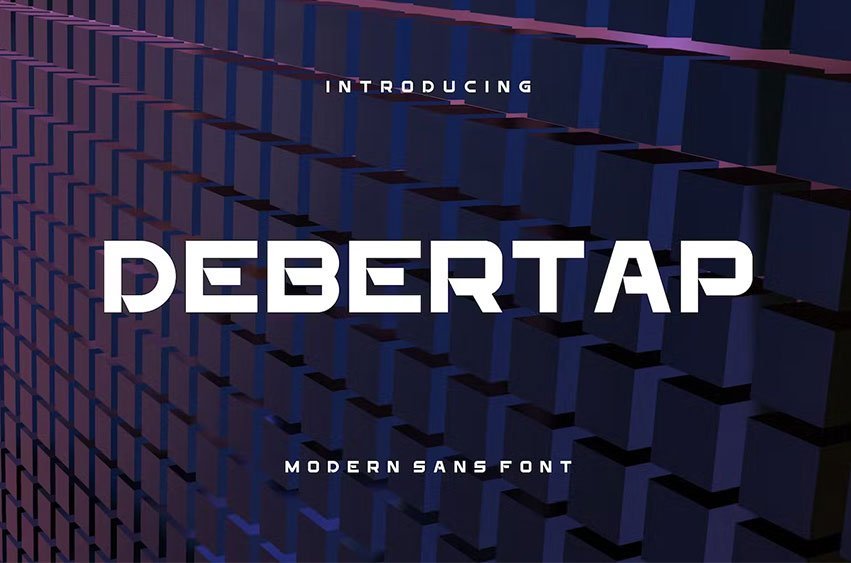 Debertap Modern Font