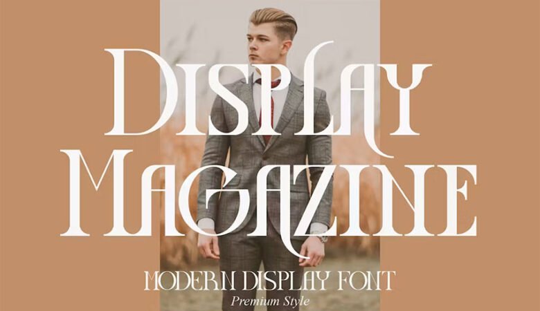Display Magazine Font