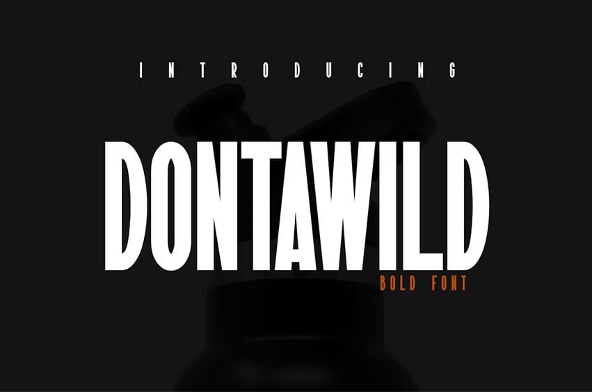 Dontawild Font