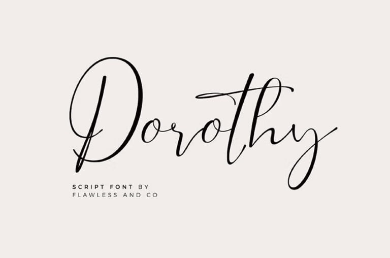 Dorothy Font - FreeDaFonts