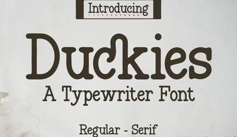 Duckies Font