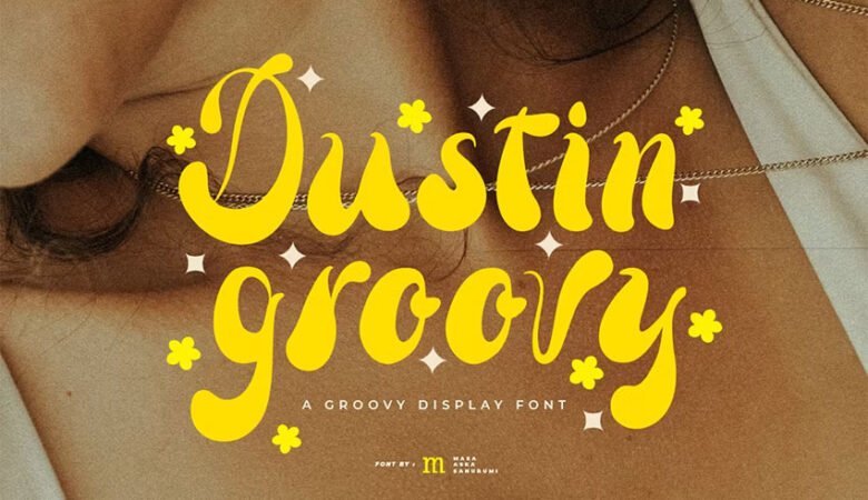 Dustin Groovy Font