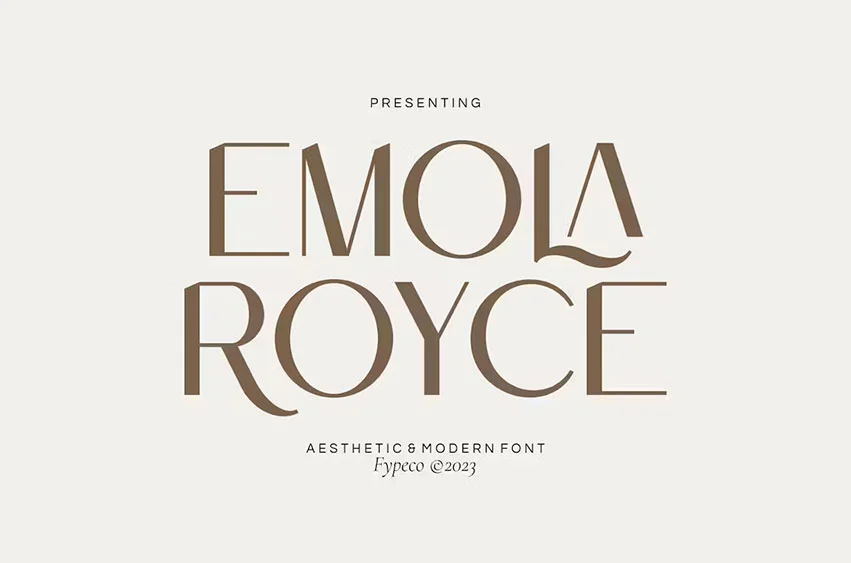 Emola Royce Font