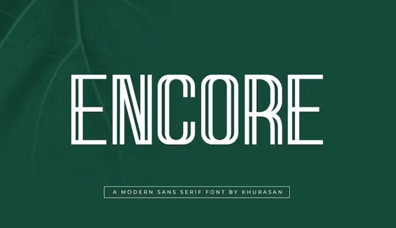 Encore Font