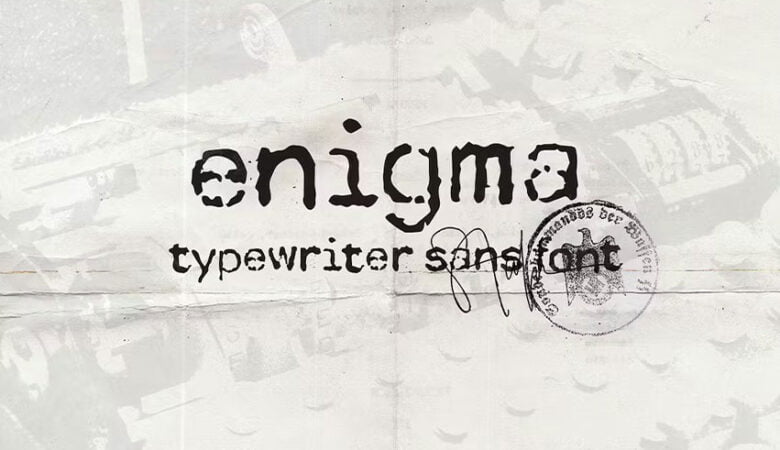 Enigma Font