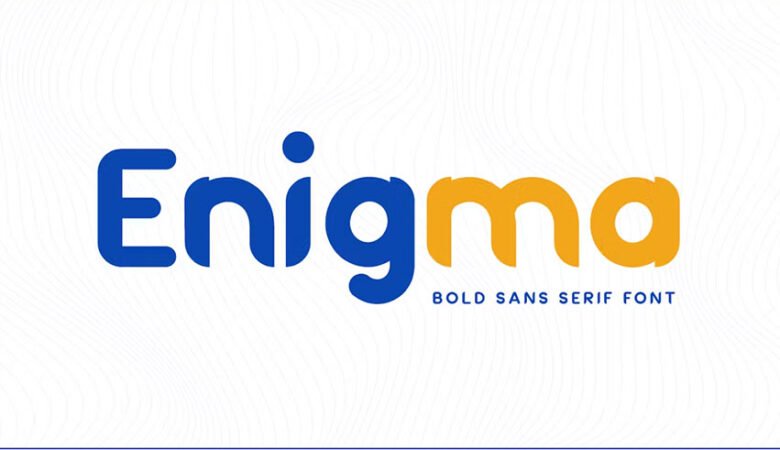 Enigma Logo Font