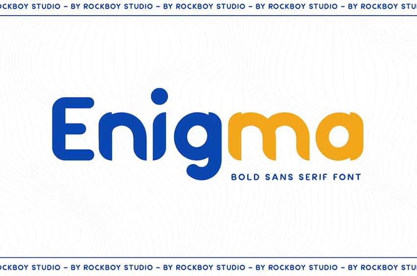 Enigma Logo Font