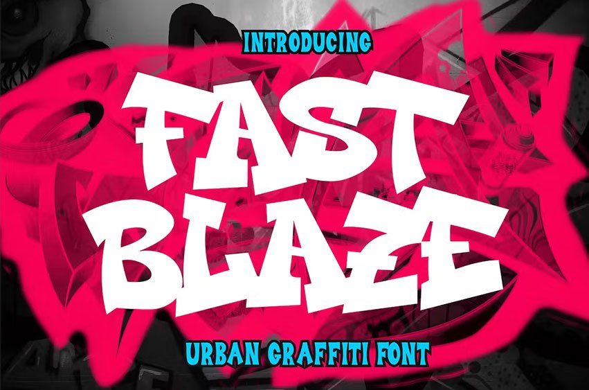 Fast Blaze Font