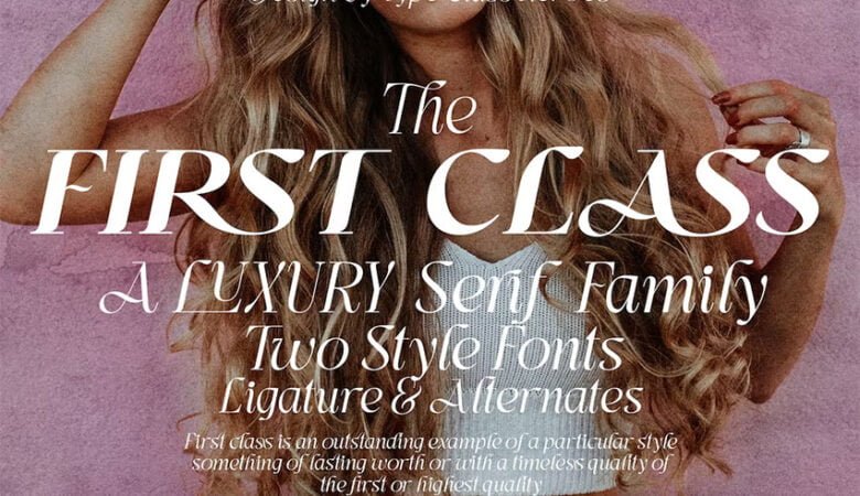 First Class Font