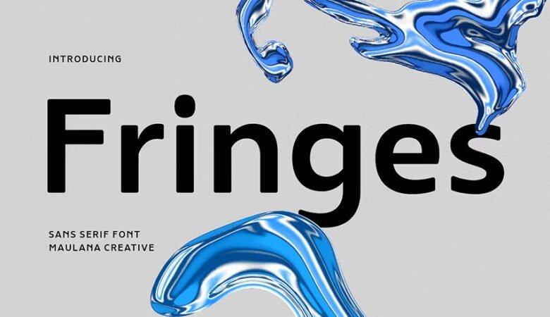 Fringes Sans Serif Font