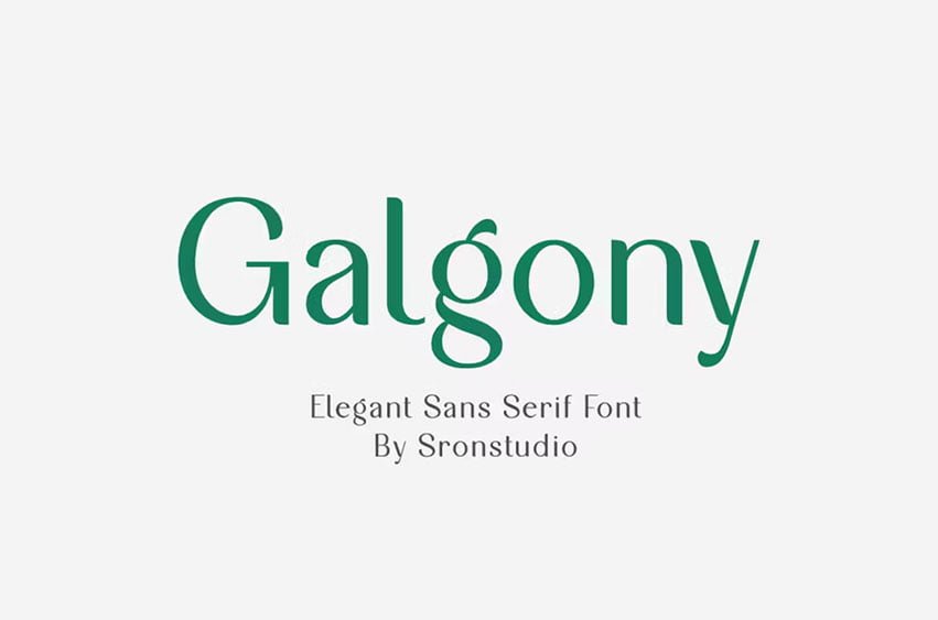 Galgony Font