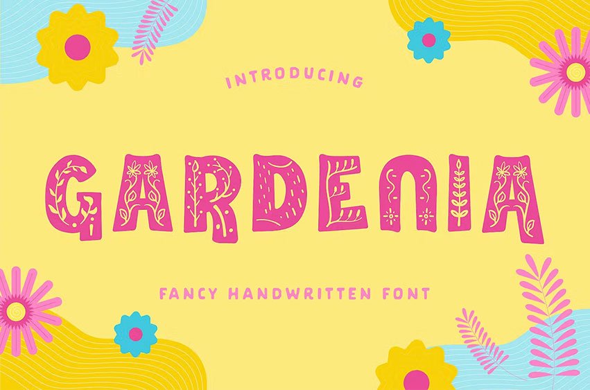 Gardenia Fancy Handwritten Font