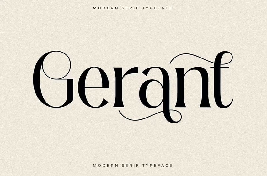Gerant Modern Serif Font