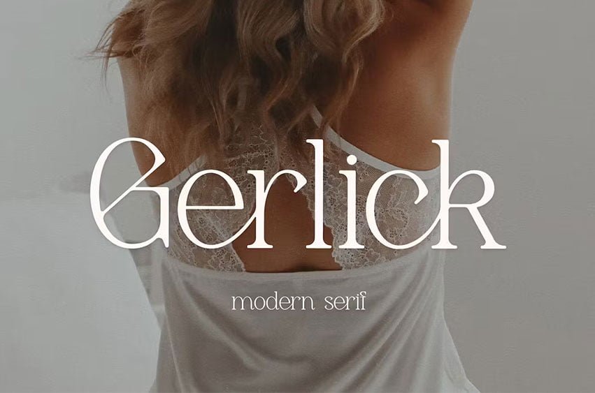 Gerlick Modern Serif Font
