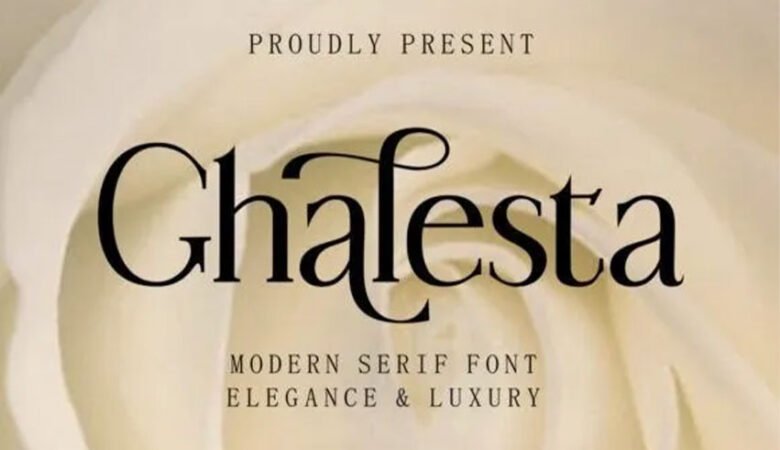 Ghalesta Font