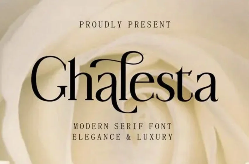 Ghalesta Font