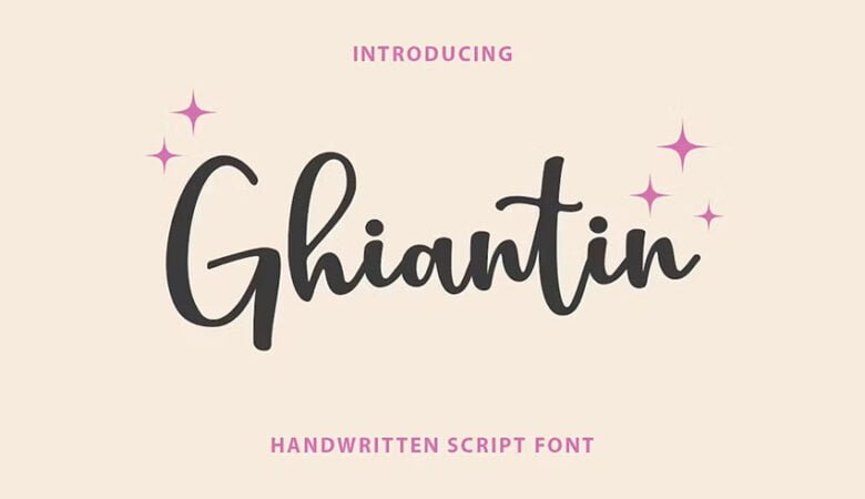 Ghiantin Font