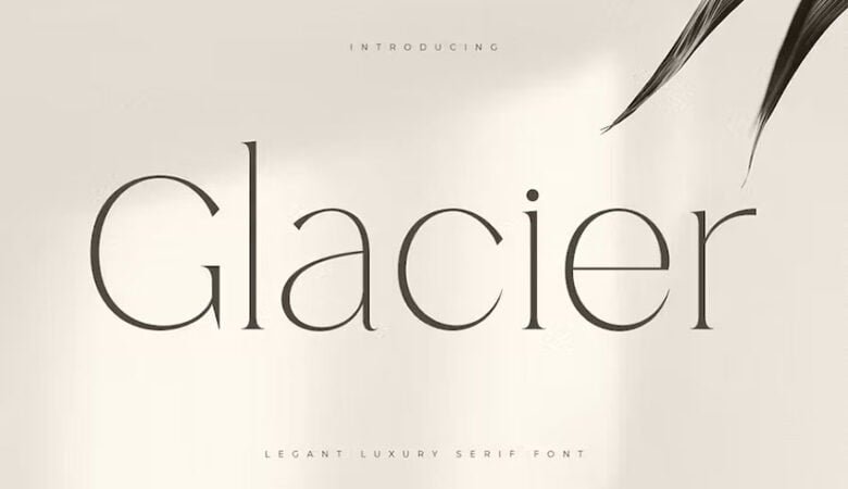 Glacier Font