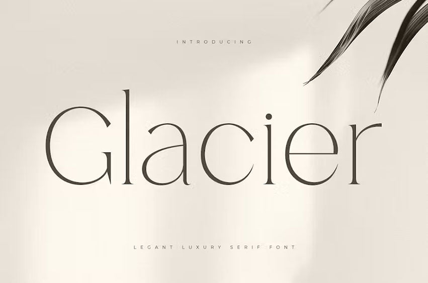 Glacier Font