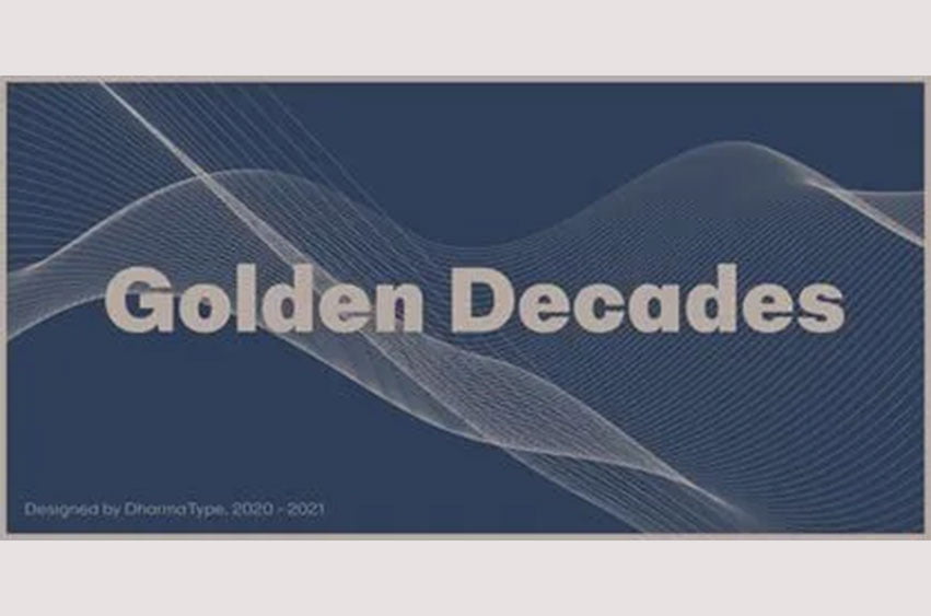 Golden Decades Font Family