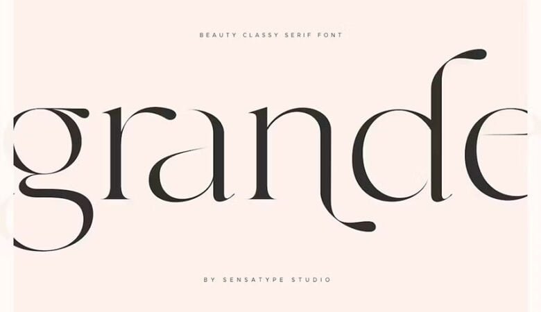 Grande Beauty Classy Serif Font