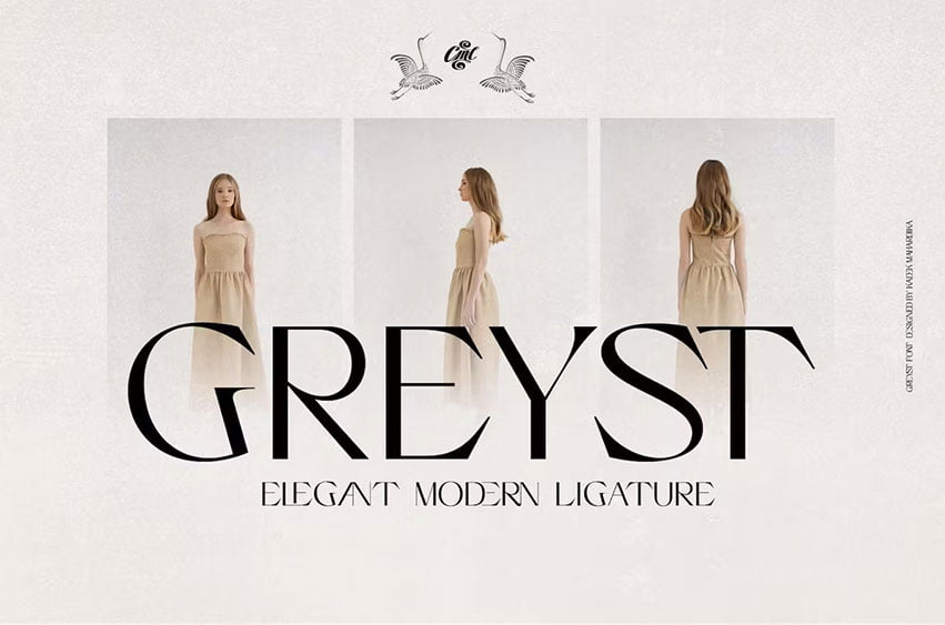 Greyst Elegant Ligature Font