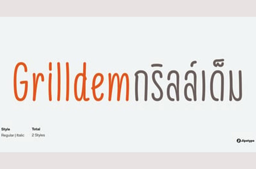 Grilldem Font Family