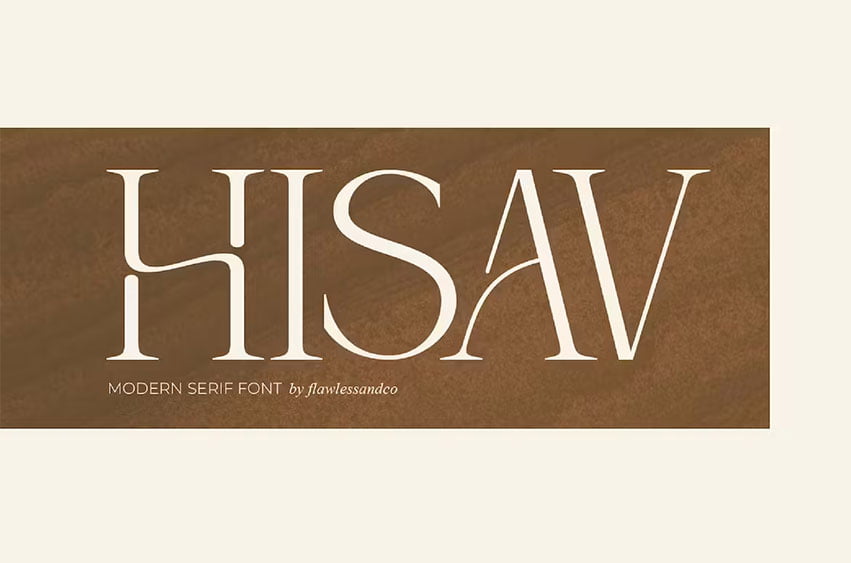 Hisav Font