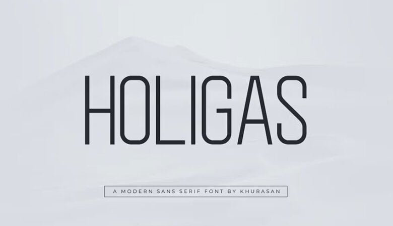 Holigas Font