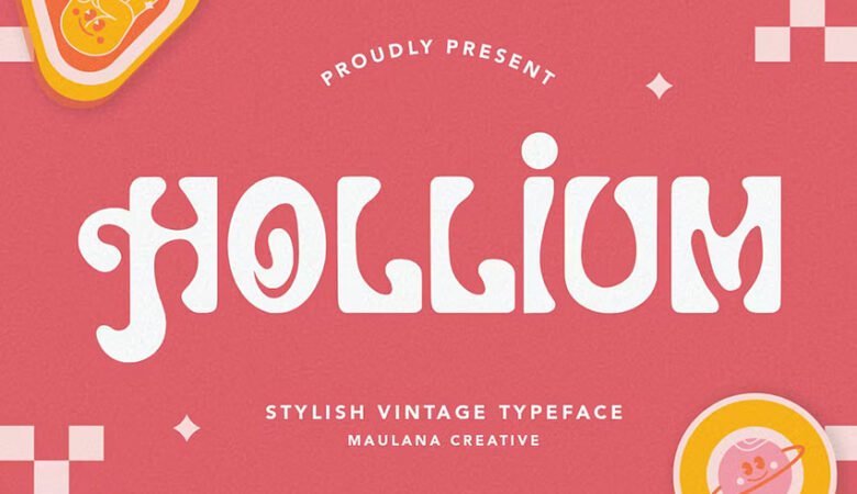 Hollium Stylish Vintage Typeface Font