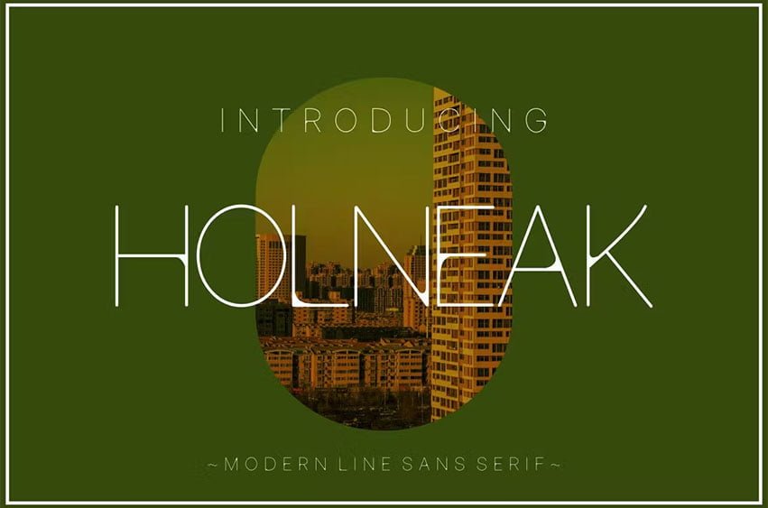 Holneak Font