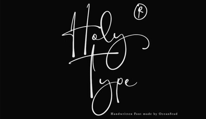 Holy Type Font