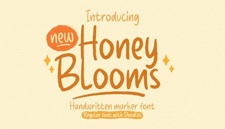 Honey Blooms Font