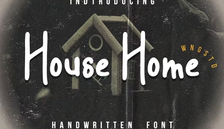 House Home Font