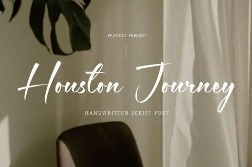 Houston Journey Font