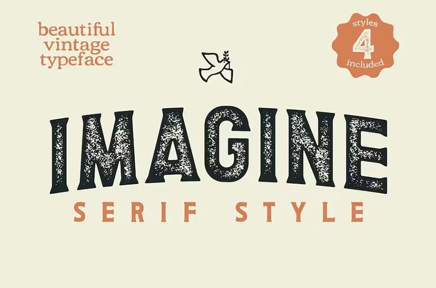 Imagine Serif Font Vol.2