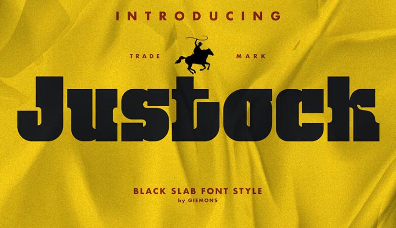 Justock Font